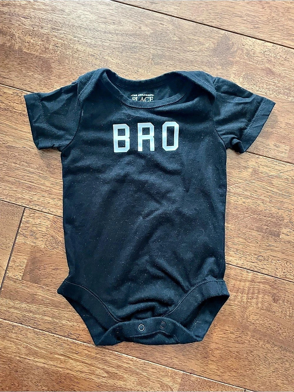 The Children's Place Baby Boy Short Sleeve Bro Graphic Bodysuit